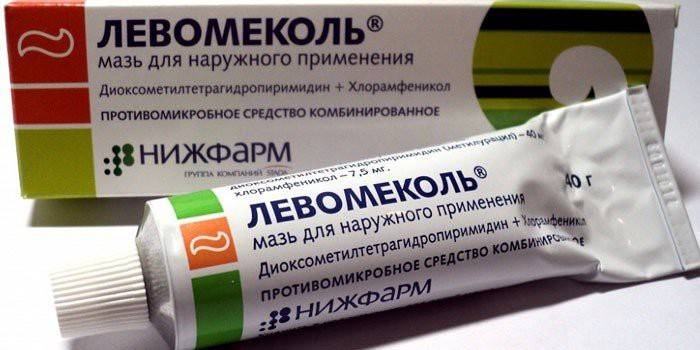 Паковање масти Левомекол