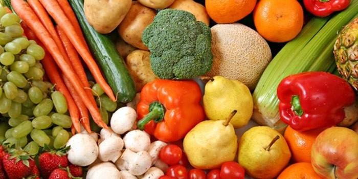 Verduras y frutas