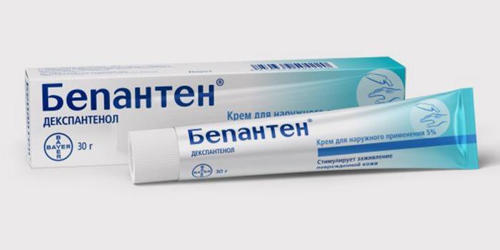 Bepanten creme i emballage