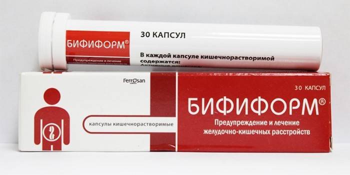Confezione di capsule bififormi