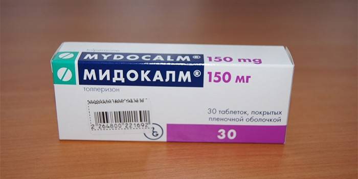Comprimidos Medokalm em embalagem