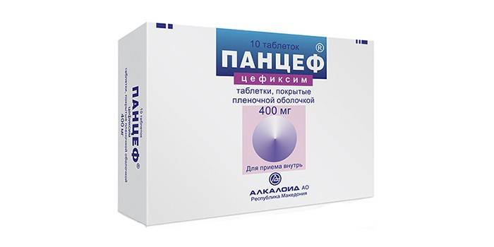 Лијек Пантсеф у паковању