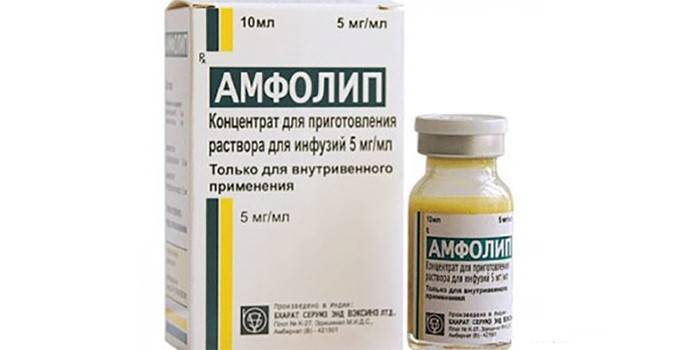 Ampholip trong gói