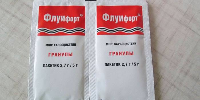 Гранули Fluofort в сашета