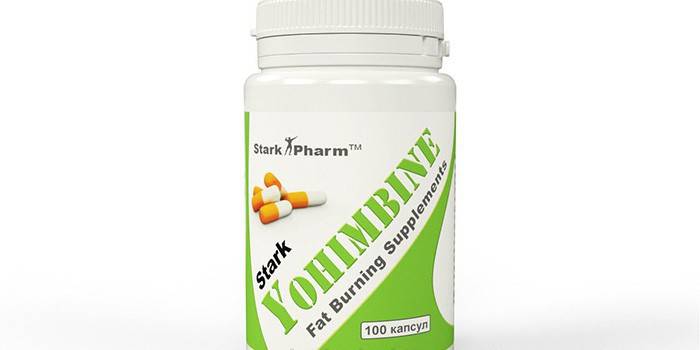 Csomagolás Yohimbine