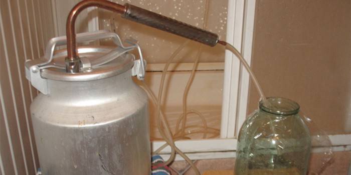 Masas destilācijas process moonshine