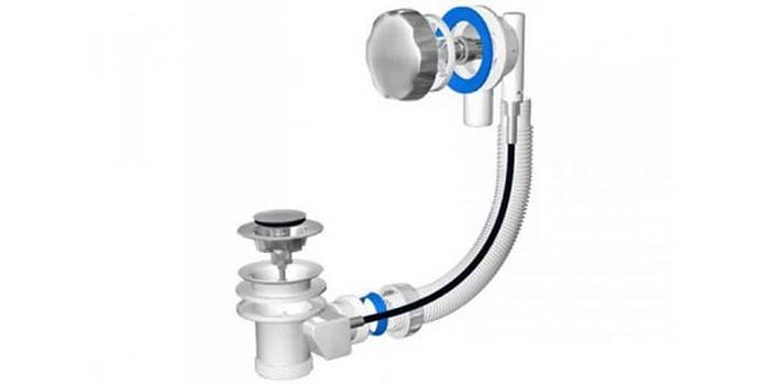 Sifone da bagno automatico