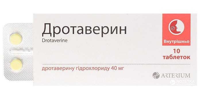التعبئة Drotaverin أقراص