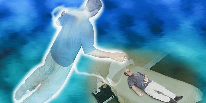 הנפש מרחפת מעל גופת המנוח