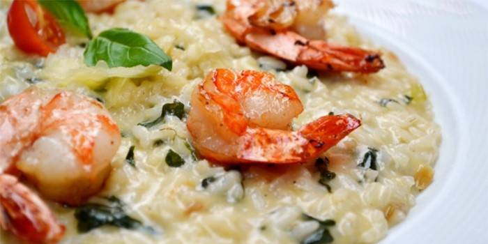 Risotto de mariscos