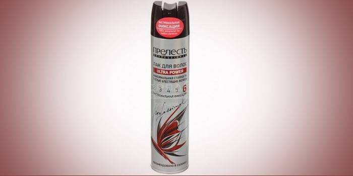 Spray de Cabelo Ultra Verniz