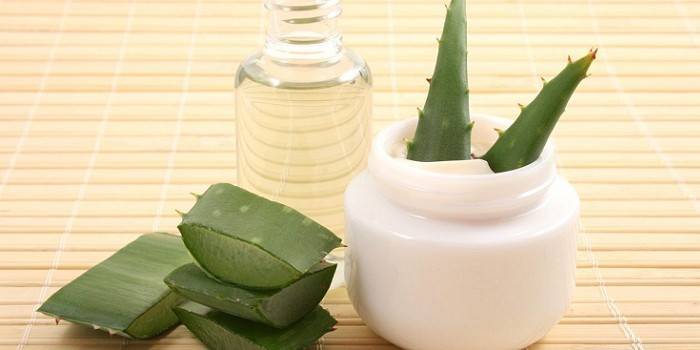 Aloe listy