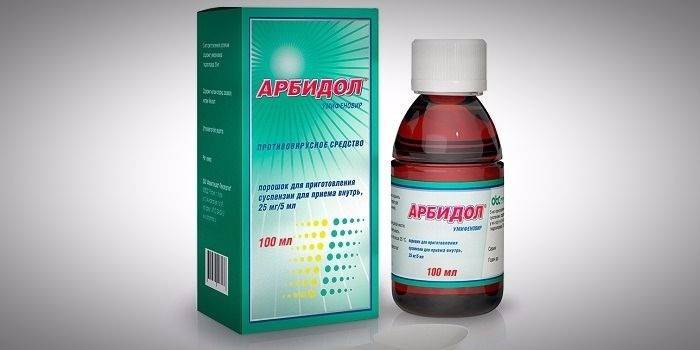 Pack de xarop Arbidol