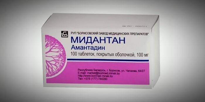 Midantano tabletės