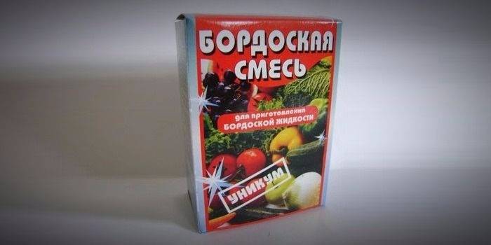 Бордо смеша у паковању