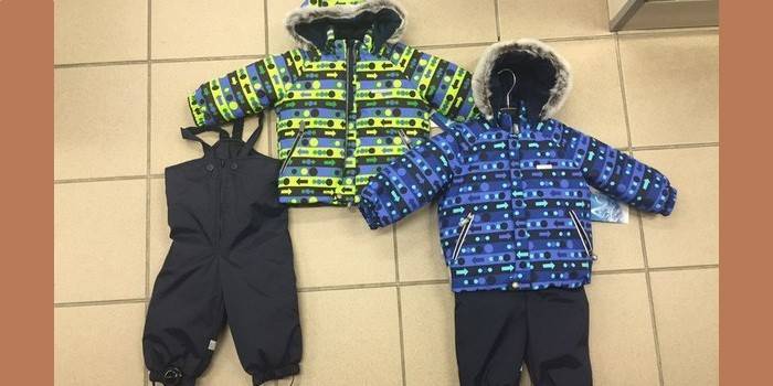 Winter set para um menino