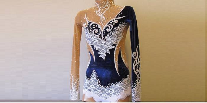 Justaucorps pour des performances en gymnastique rythmique