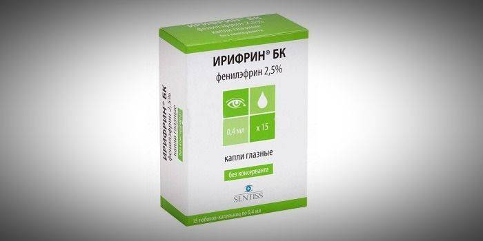 מפיל את Irifrin BK לעיניים