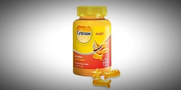 Vitamines Supradin Fish