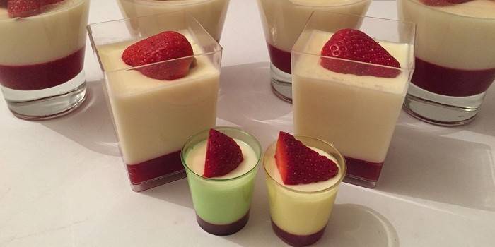 Milch Erdbeere