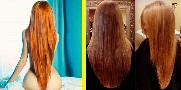 Courte volée d'escalier sur les cheveux longs