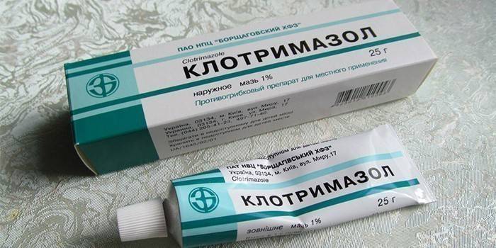 Paketteki Clotrimazole merhem