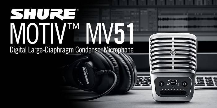 Micrô ghi âm SHURE MV51