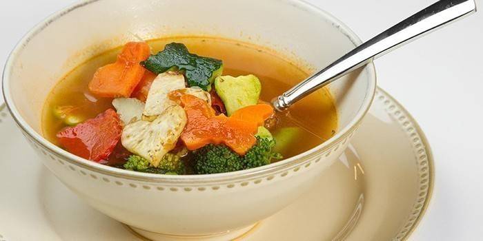 Soupe végétarienne