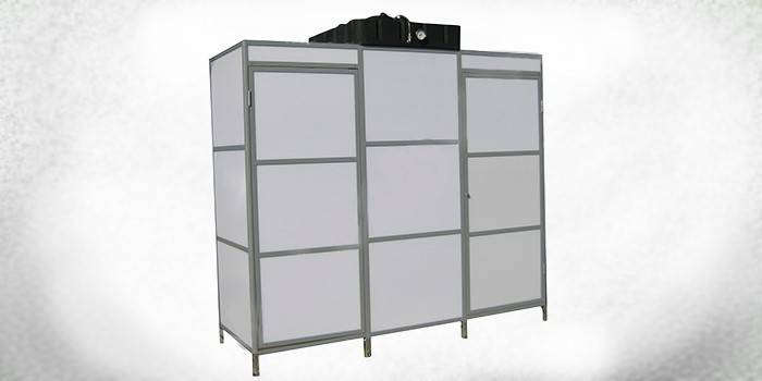 Θερμαινόμενη καμπίνα ντους 09 ARD-B150 trio-combi-lux
