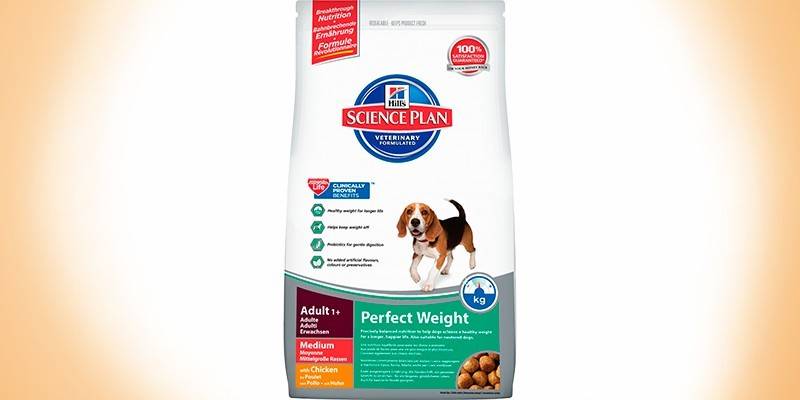 Hills SP Koiran täydellinen paino keskipitkä (2 kg)