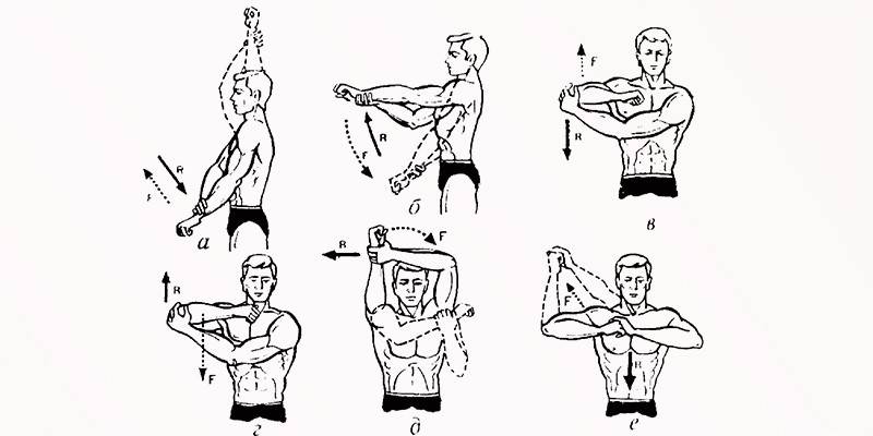 Exercices de physiothérapie