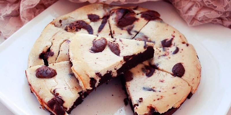 Gâteau Au Fromage Au Chocolat Et Aux Bananes