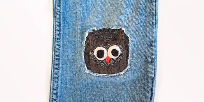 กางเกงยีนส์ applique
