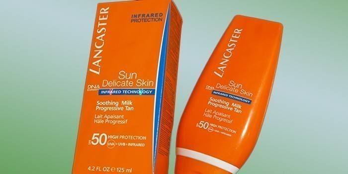 Aurinkovoideiden suojavoide Lancaster, SPF 50+