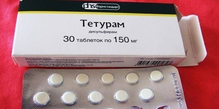 Тетурам таблете