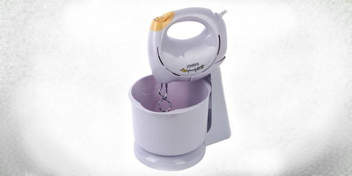 الخلاط مع وعاء بلاستيكي Zimber ZM-11163
