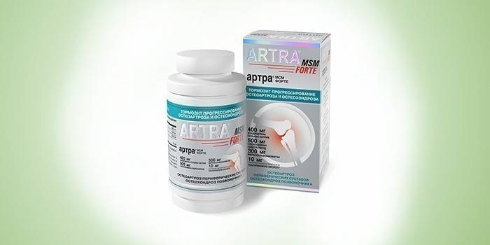 Artra MSM Forte tabletes