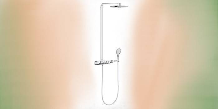 מערכת גשם גשם של Grohe Smartcontrol 260 Duo