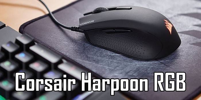 Przewodowa mysz do gier Corsair Harpoon
