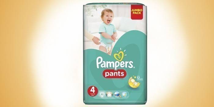 Pampers bikses 4