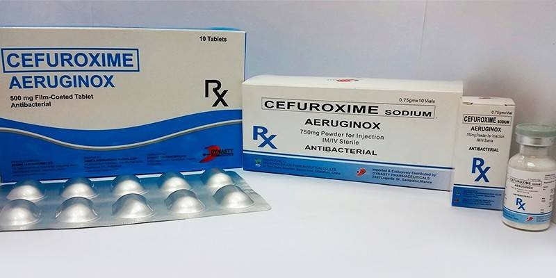 Linea di prodotti Cefuroxime