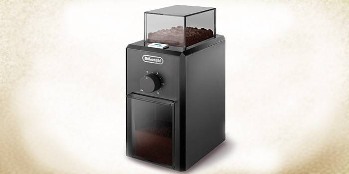 เครื่องบดไฟฟ้าในการควบคุมระดับของการบด DeLonghi KG 79
