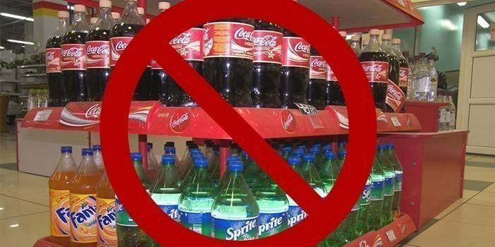 Interzicerea băuturilor carbogazoase dulci