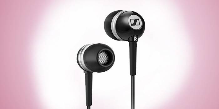 Fones de ouvido com fio Sennheiser CX 300-II com baixo limpo