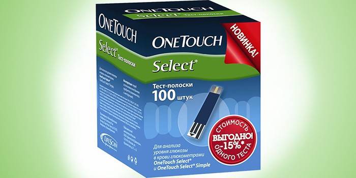 Dải thử nghiệm cho đồng hồ chọn One Touch trong gói