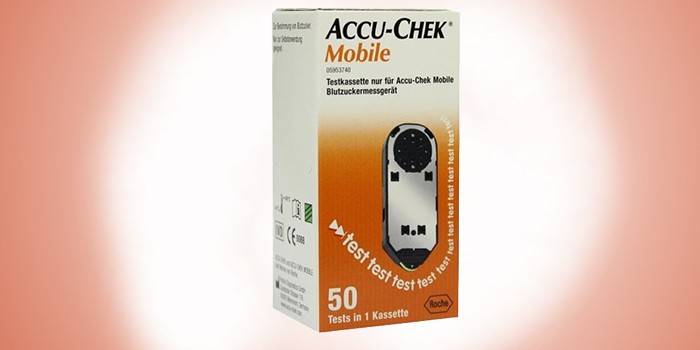 אריזות קלטות סוכר ניידות Accu-Chek