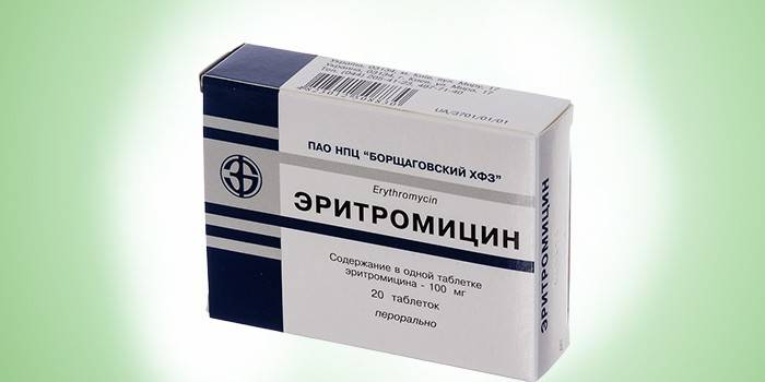 Compresse di eritromicina