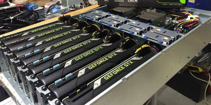 Fazendas de mineração de criptomoedas de mineração de GPU