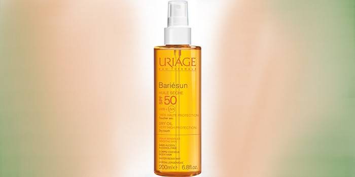 Uriage Bariésun Kit Kuivaöljy Aurinkosuoja sprayöljy, SPF 50+