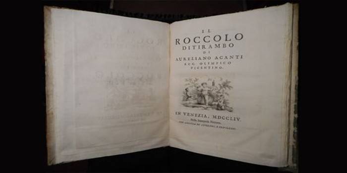 Grāmata Il roccolo Ditirambo